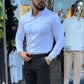 ✨Bestseller 2025⌛👔 Herren-Freizeithemd, schmal geschnitten, einfarbig