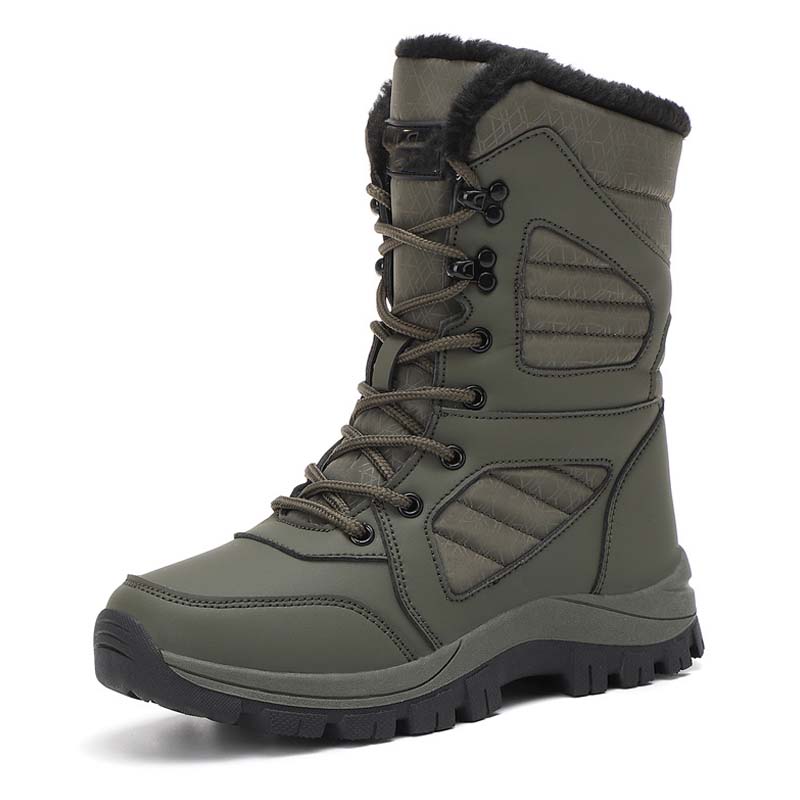 Warme, knöchelhohe Schnür-Schneestiefel für Damen【Kostenloser Versand】