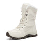 Warme, knöchelhohe Schnür-Schneestiefel für Damen【Kostenloser Versand】