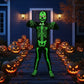 Im Dunkeln leuchtendes Skelettkostüm für Halloween