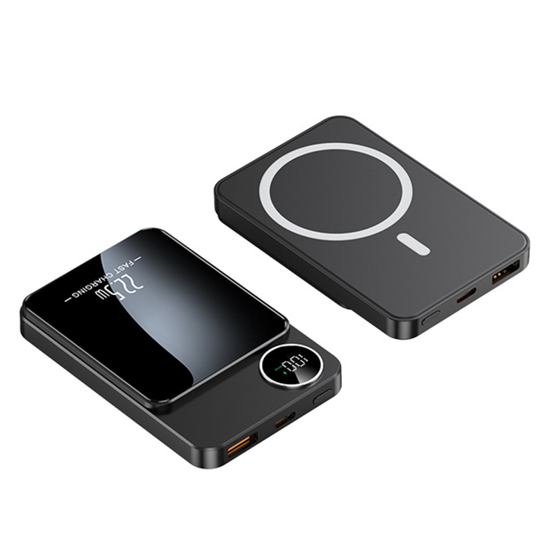 🔋Professionelles magnetisches Ladegerät für Reisende und Profis | 22,5 W kabelgebunden & 15 W kabellos | 10.000 mAh | Schnelle Lieferung