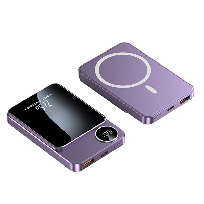 🔋Professionelles magnetisches Ladegerät für Reisende und Profis | 22,5 W kabelgebunden & 15 W kabellos | 10.000 mAh | Schnelle Lieferung