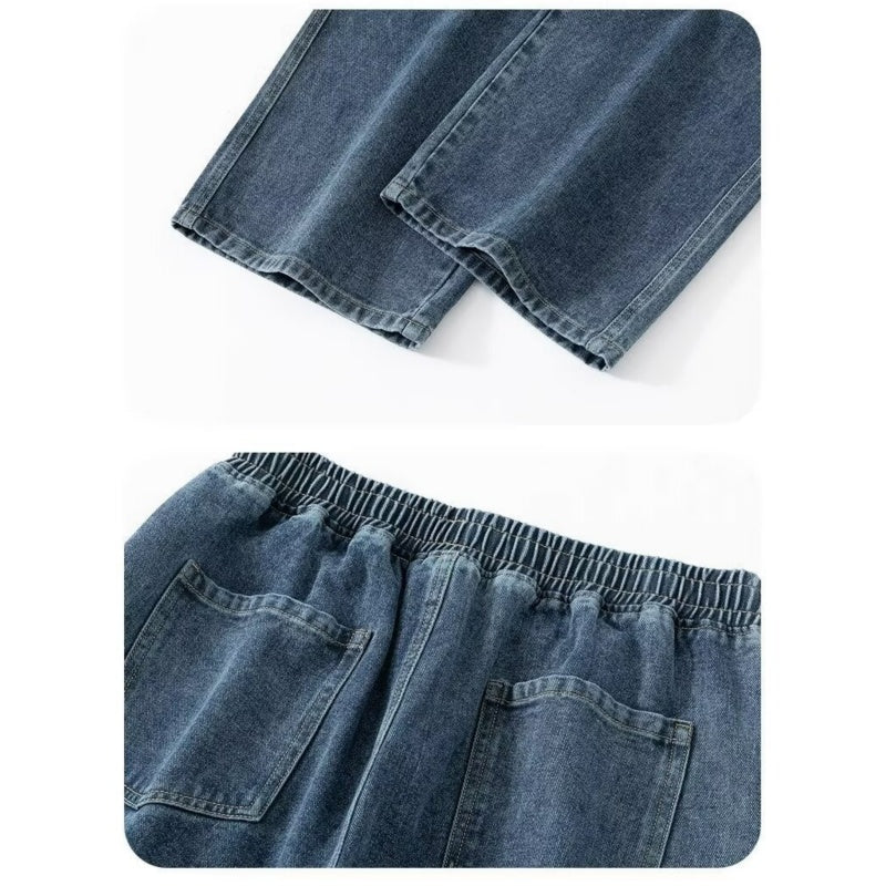 👖 60% RABATT! 🕶️ Herren Lässige Lockere Jeans – Bequemer Weitenschnitt, Strapazierfähiges Denim & Zeitloser Style 👖
