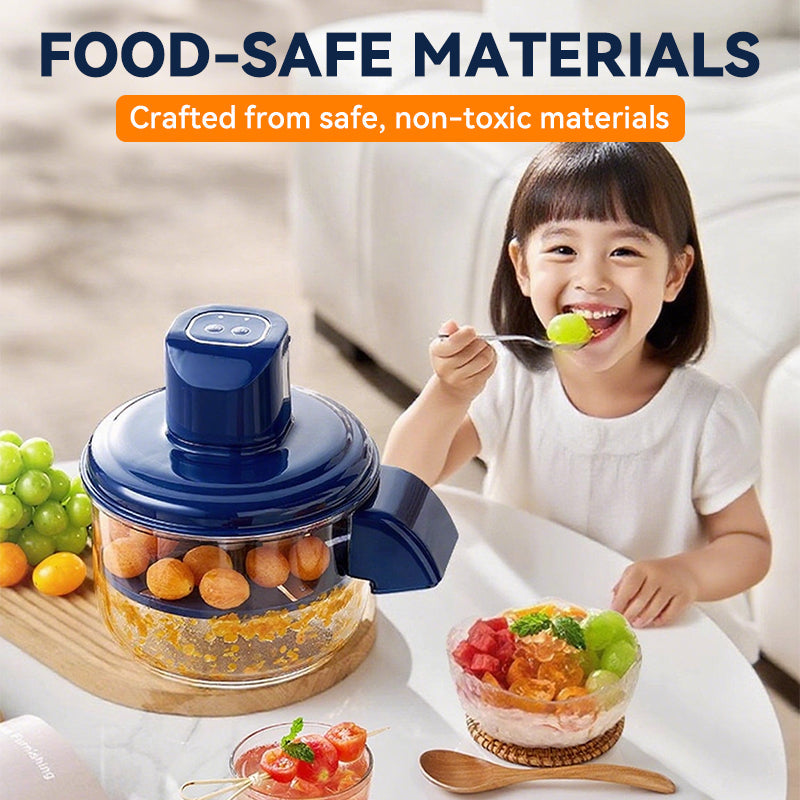 🔥Solange der Vorrat reicht 58% Rabatt!🎉Transparenter elektrischer Obst- und Gemüseschäler