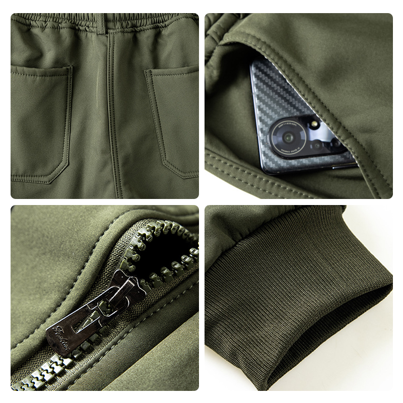 🔈🔈60% Rabatt🔥Gefüttertes winddichtes Herren-Set: Jacke und Hose