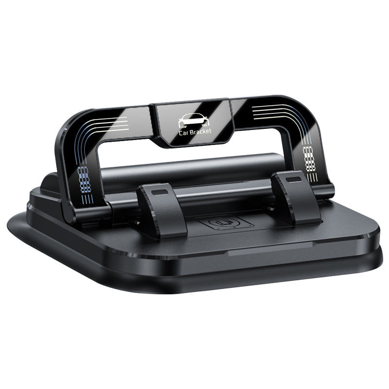 ✨ 360° drehbarer, faltbarer Handyhalter – Universelles Design, rutschfeste Unterseite, geeignet für Schreibtisch, Auto und Reisen 🚗💻