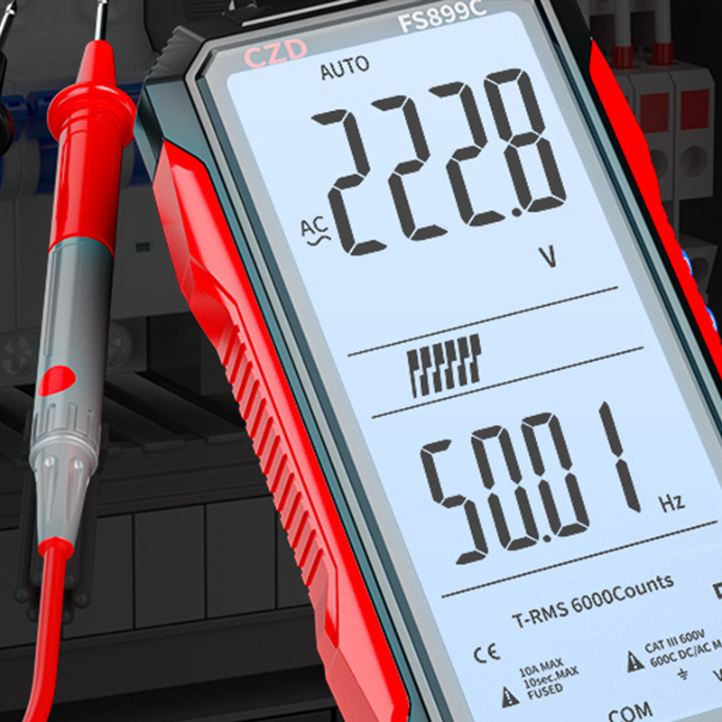 🔧 50% RABATT! ⚡ USB-Aufladbares Digitalmultimeter – Automatische Bereichswahl, LCD-Hintergrundbeleuchtung & Tragbares Design 🔋