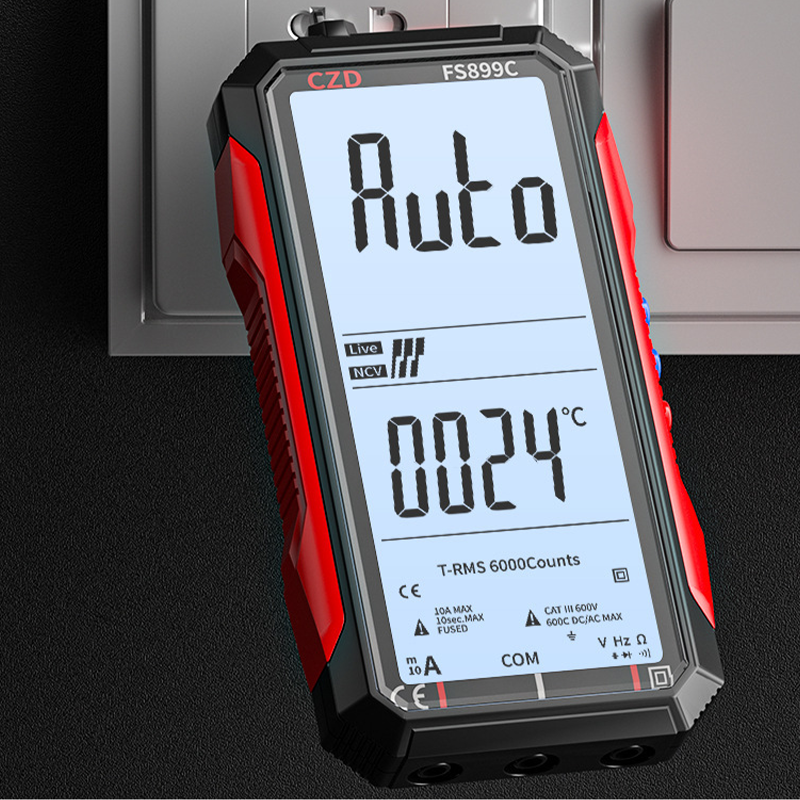 🔧 50% RABATT! ⚡ USB-Aufladbares Digitalmultimeter – Automatische Bereichswahl, LCD-Hintergrundbeleuchtung & Tragbares Design 🔋