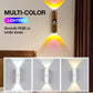 💡 Intelligente LED-Nachtlampe mit Bewegungssensor – dimmbar, RGB-Farbwechsel, USB-aufladbar & magnetisch für Schlafzimmer & Flur