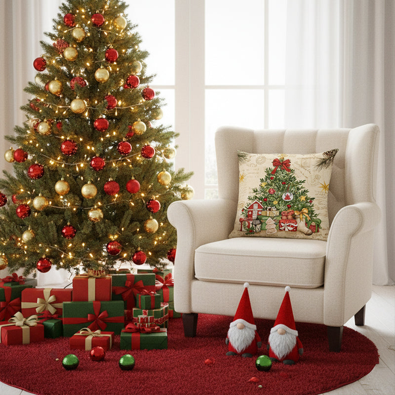 🎄🔥Weihnachtsaktion 50 % RABATT🔥Niedrige Weihnachtsdruck Kissenbezug