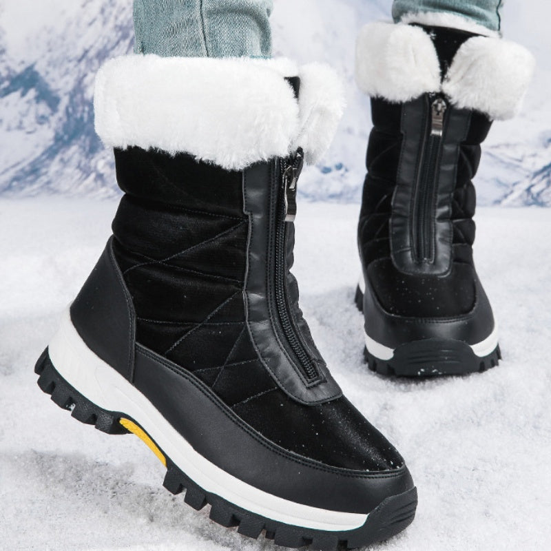 👢Rutschfeste, warme Schneestiefel mit Reißverschluss für Damen✨
