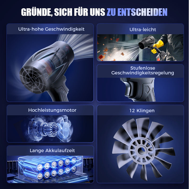 🎉Elektrel Schneegebläse Handheld -Lüfter🌪️（50% Rabatt für eine begrenzte Zeit!）