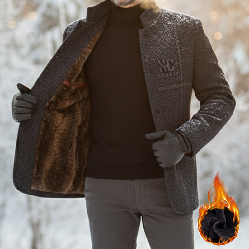 ❄️Winter-Sonderverkauf🔥Lässiger warmer Herren-Kurzmantel
