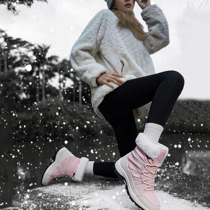 🎁Kostenloser Versand🚀Damen Winter Warme Schneestiefel
