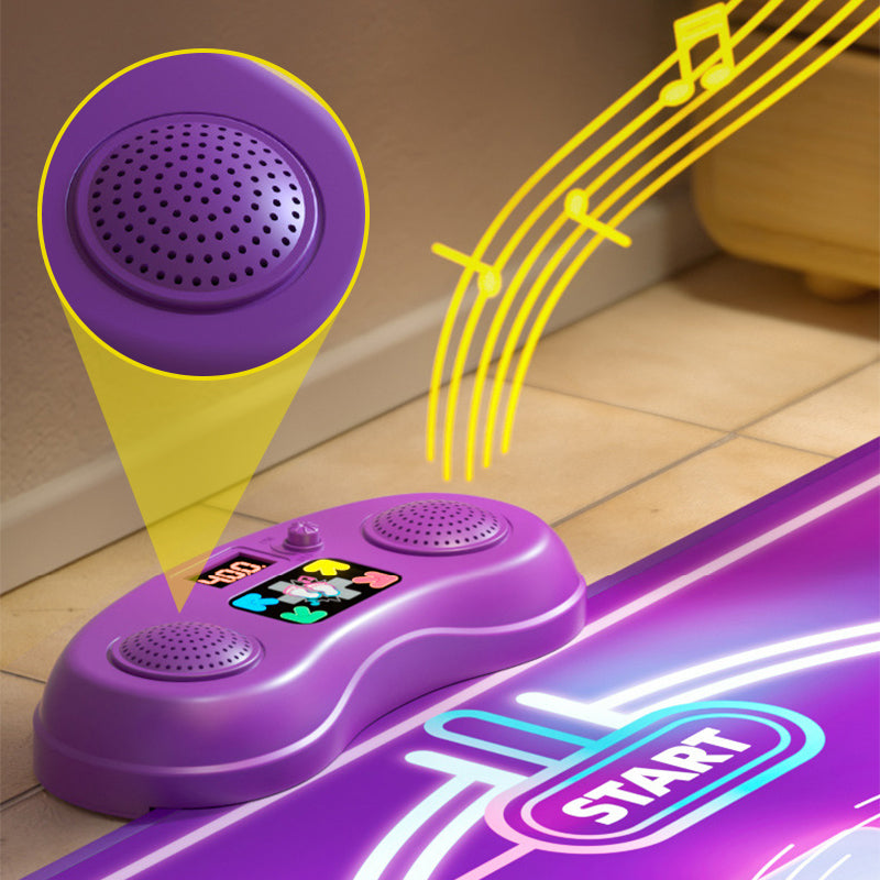 💃 LETZTER TAG 50 % RABATT! ✨ Bluetooth-Musik- und Licht-interaktive Tanzmatte – LED-Farbwechsel mit 3 Modi für Kinder- und Familienfeiern 🎵🌈