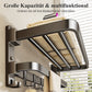 Klappbarer Handtuchhalter zur Wandmontage mit Haken