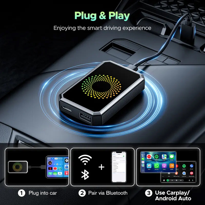 🚗🔌 CarPlay Smart Connectivity Box – Plug-and-Play, verlustfreie Installation