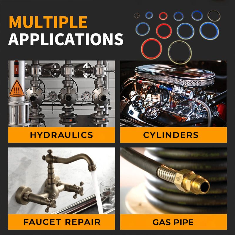 100 Stück/ 245 Stück Assortiertes Dichtungsring-Set