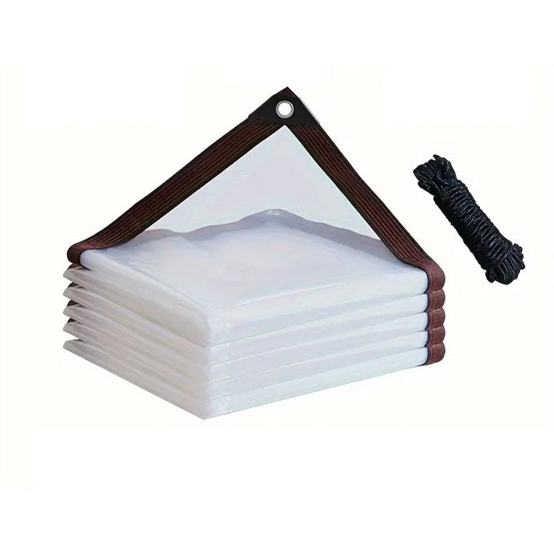📢📢40% RABATT !!⏰Hochbelastbare transparente wasserdichte isolierte Plane🛡️🌧️