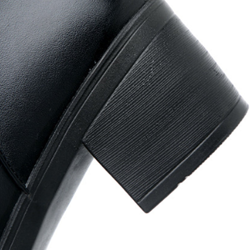 Damen-Winterstiefeletten mit Plüschfutter 【VERSANDKOSTENFREI】