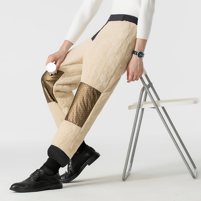 Gefütterte Herren-Thermohose mit Graphen-Kniepolster