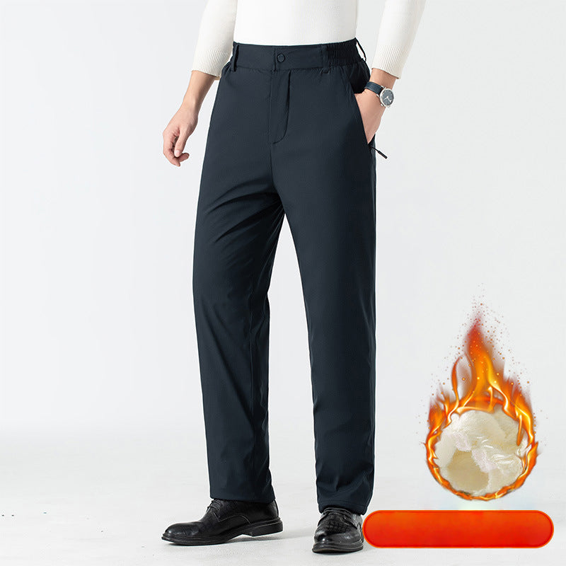 Gefütterte Herren-Thermohose mit Graphen-Kniepolster