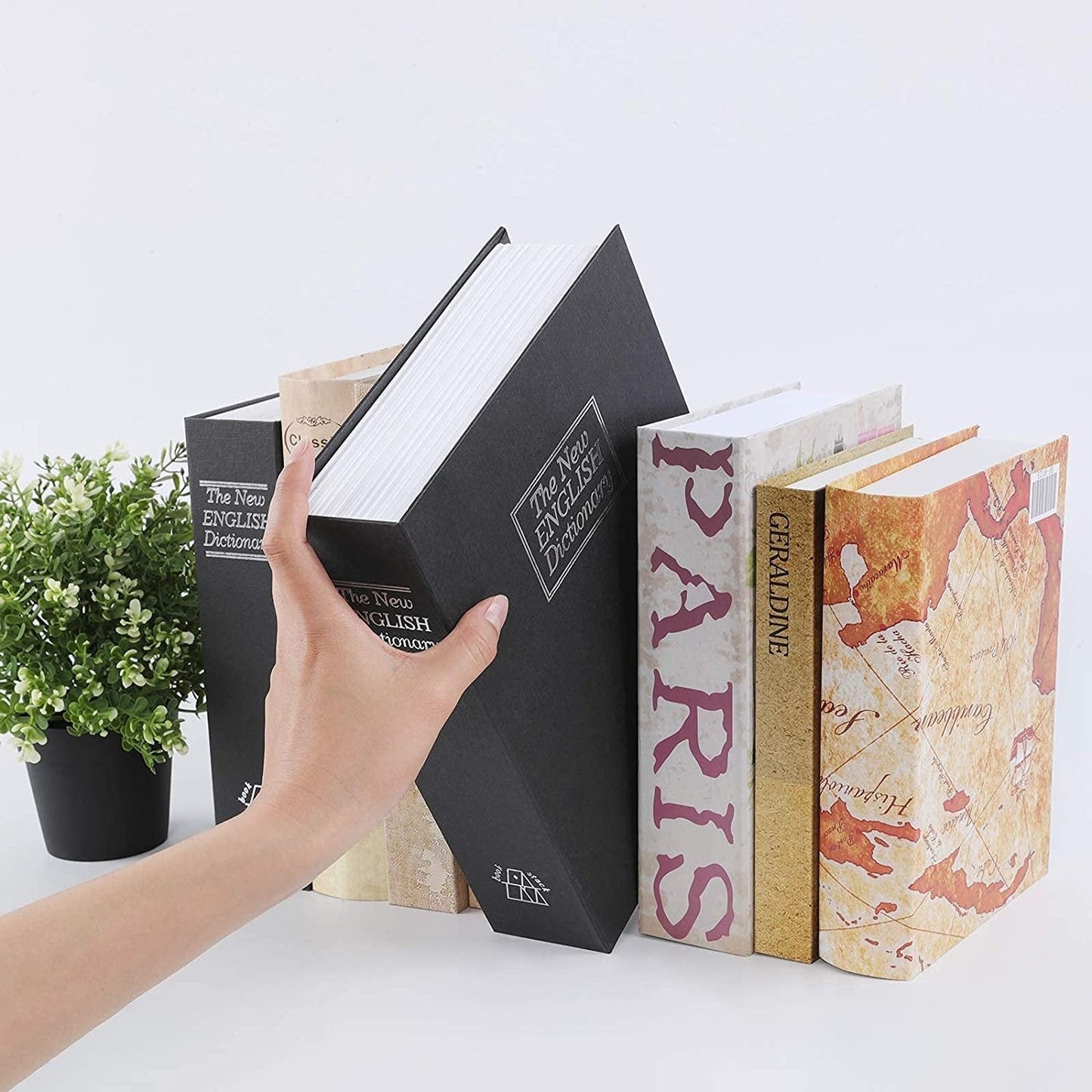 ⏳Zeitlich begrenztes 50% Rabatt⏰ Geheimer Büchersafe🔒💵