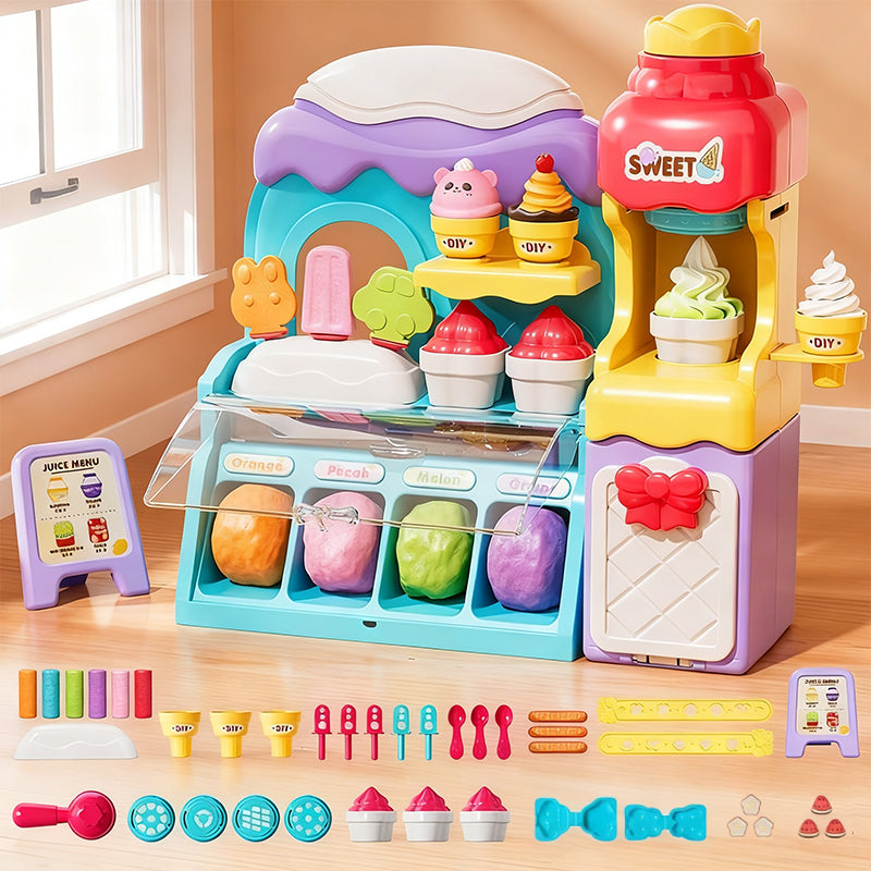 DIY-Eiscreme-Knete-Set für Kinder