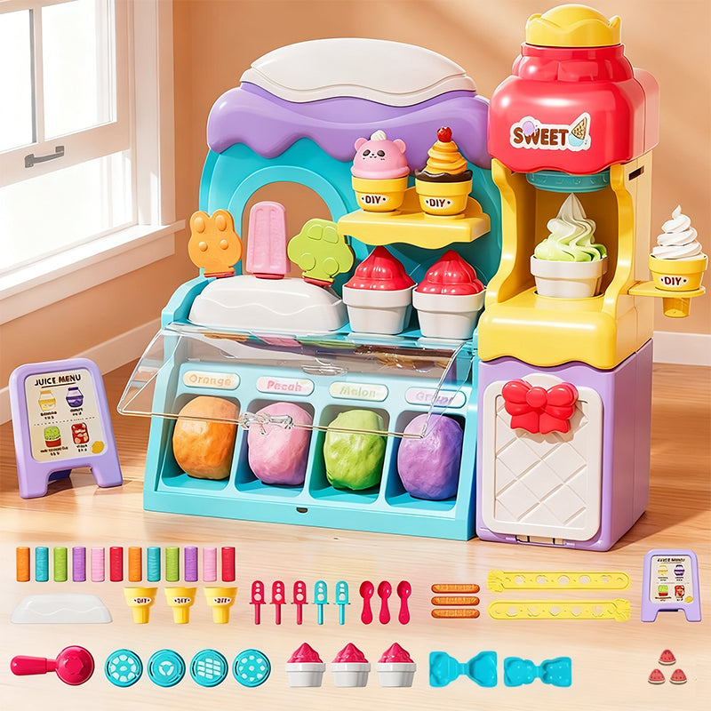 DIY-Eiscreme-Knete-Set für Kinder