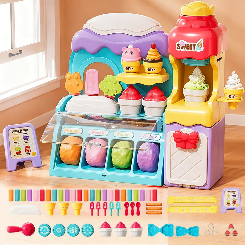 DIY-Eiscreme-Knete-Set für Kinder