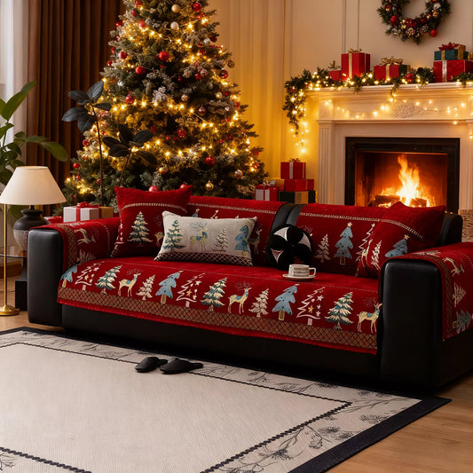 💖Black-Friday-Mega-Angebot – 50 % Rabatt!💖Flauschige, rutschfeste Sofadecke aus Chenille