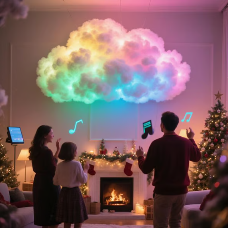 💖Black Friday Super Sale⏳——50 % RABATT!💖 DIY-LED-Lichtset „Gewitterwolke“, USB-betrieben