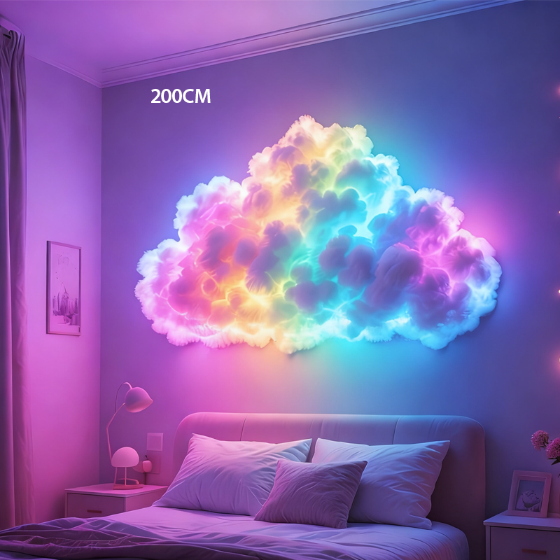 💖Black Friday Super Sale⏳——50 % RABATT!💖 DIY-LED-Lichtset „Gewitterwolke“, USB-betrieben