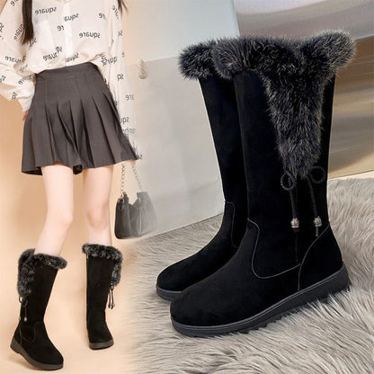 🌸Zeitlich begrenztes Angebot 50%🎄 Warme, rutschfeste und strapazierfähige Damenstiefel❄️