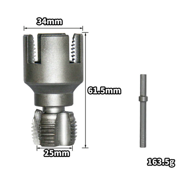 🔧 50% RABATT! ⚙️ ROHRGEWINDESCHNEIDWERKZEUG - Präzisions-Schneideisen für Metall- und PVC-Rohre, Ergonomischer Griff für Einfache Bedienung, Professionelle Ergebnisse bei Jeder Anwendung 🛠️📏