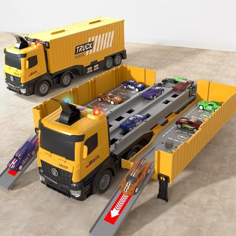 🎁Das beste Weihnachtsgeschenk✨Großes Lkw-Spielzeugset für Kinder