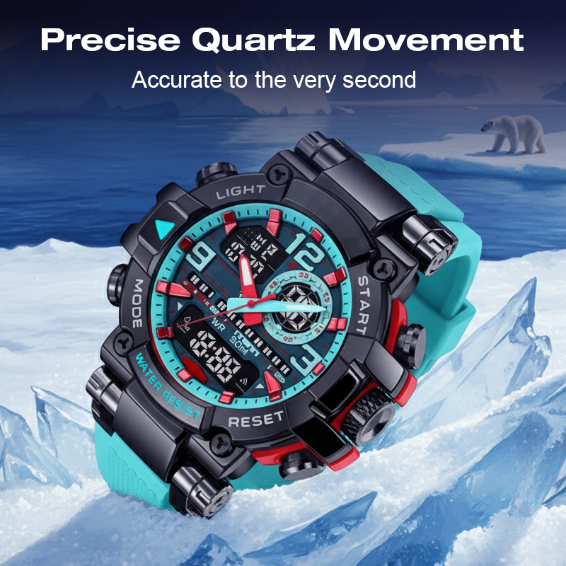 ⌚ 50% RABATT! 💧 Multifunktionale Wasserdichte Digitale LED-Uhr – Stoppuhr, Alarm & Perfekt Für Sport & Outdoor Aktivitäten 🏃‍♂️