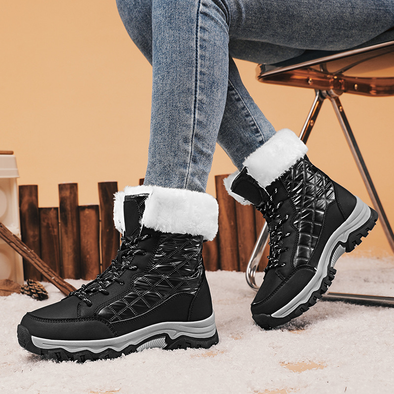 💕50 % Rabatt💕 Gesteppte und gefütterte Schneestiefel für Damen