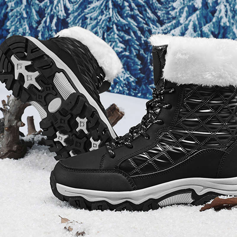 💕50 % Rabatt💕 Gesteppte und gefütterte Schneestiefel für Damen
