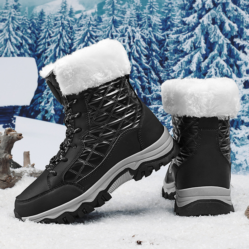 💕50 % Rabatt💕 Gesteppte und gefütterte Schneestiefel für Damen