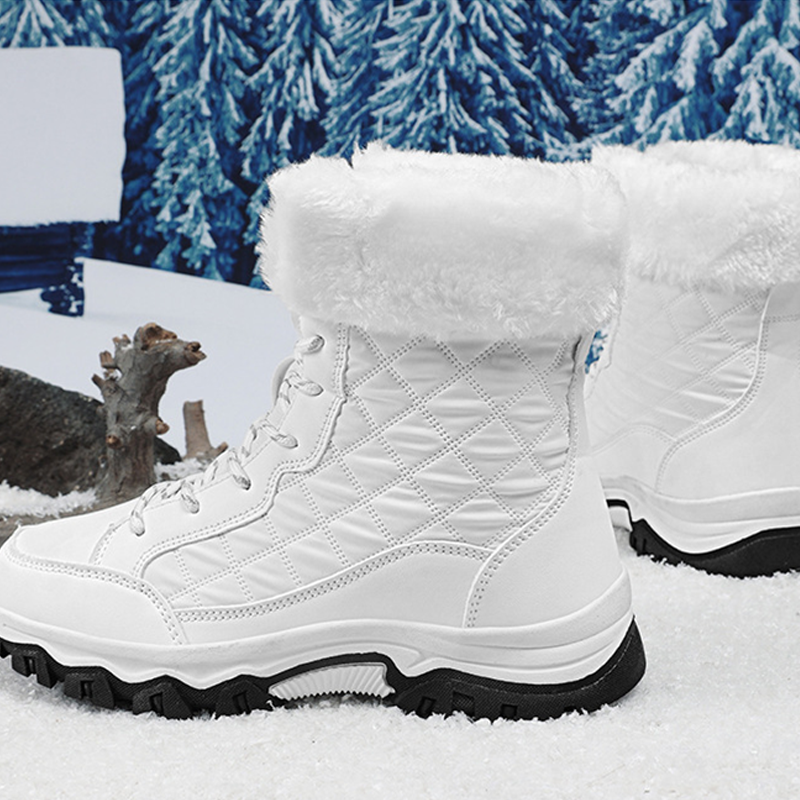💕50 % Rabatt💕 Gesteppte und gefütterte Schneestiefel für Damen