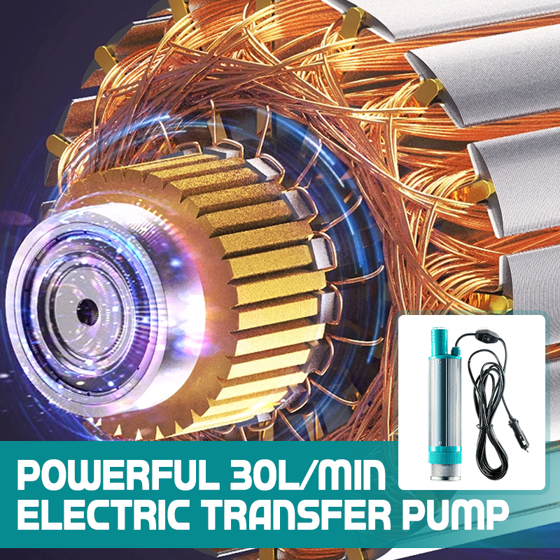 ⏰Black Friday 50 % Rabatt💥💥Leistungsstarke elektrische Transferpumpe mit 30 L/min
