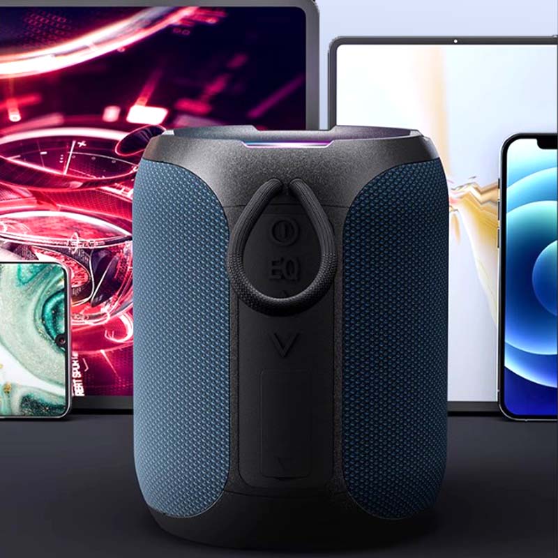 🎵40W Peak Portable Bluetooth Speaker with RGB Light💥