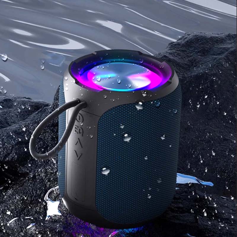 🎵40W Peak Portable Bluetooth Speaker with RGB Light💥