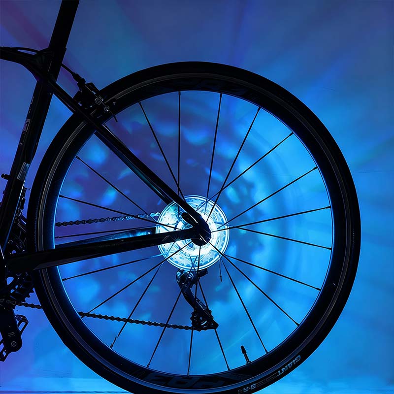 🚲 KAUF 2, ERHALTE 3 GRATIS! ✨ LED-Fahrradnabenleuchte – Mehrfarbige Lichter, Wasserdicht & Einfache Montage 🌈🔧
