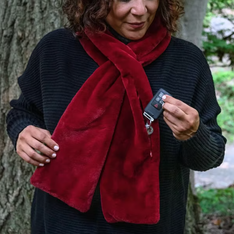 🧣Kuscheliger Schal mit versteckter Tasche