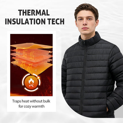 🔥Solange der Vorrat reicht 66 % Rabatt🔥Einfarbige, warme, leichte Baumwolljacke