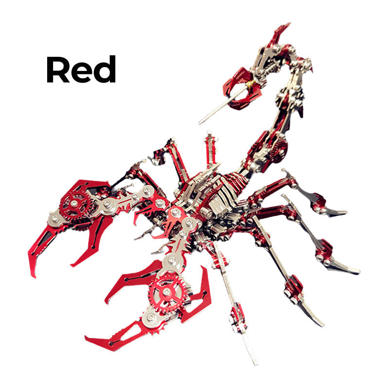 🛠️ Jetzt 60% Rabatt! 🦂 3D-Skorpion-Metallpuzzle – Mechanisches Baumodell, herausfordernd und dekorativ 🧩⚙️