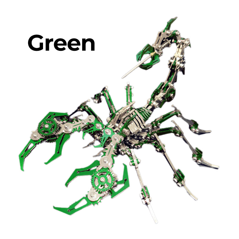 🛠️ Jetzt 60% Rabatt! 🦂 3D-Skorpion-Metallpuzzle – Mechanisches Baumodell, herausfordernd und dekorativ 🧩⚙️