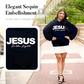 ✨🎅Weihnachtsangebote – Nur für kurze Zeit!⏰Stylishes funkelndes Strass-Hoodie "JESUS ist das Licht"